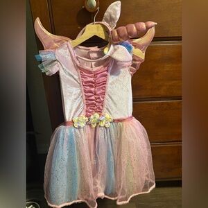 Rainbow Unicorn Kids Costume
